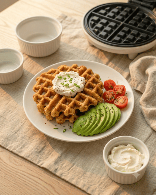 Waffle saludable